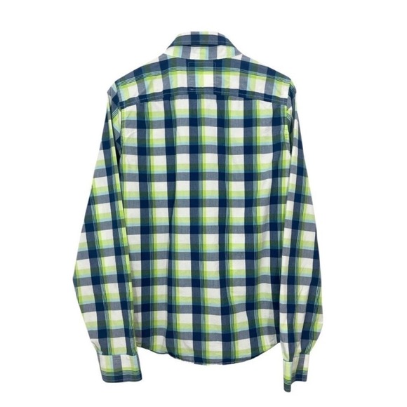 Hollister Plaid Button Down Shirt Lot Of 4 Men's Size M Long Sleeve 90's  Y2K - Picture 9 of 13